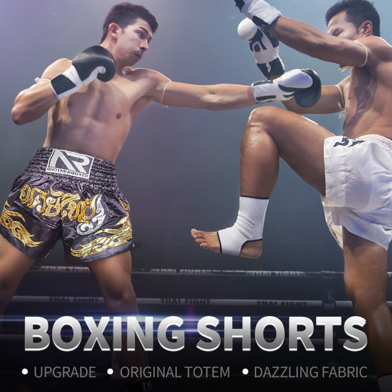 Men Boxing Shorts - fydaskepas