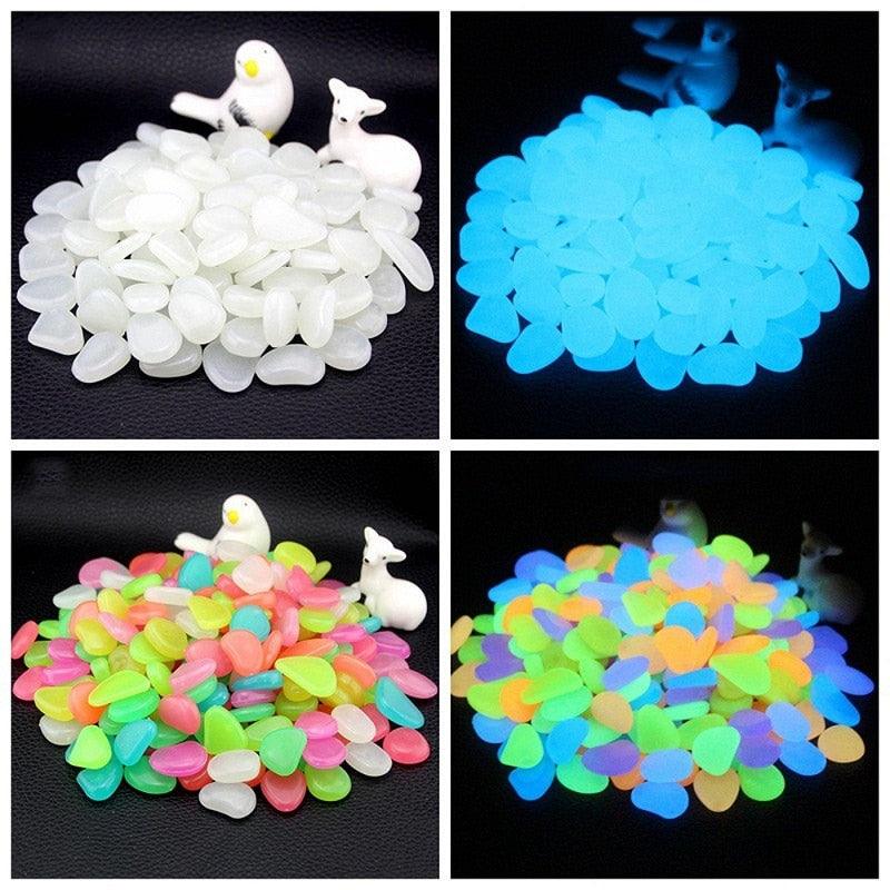 Glow in the Dark Garden Pebbles - fydaskepas