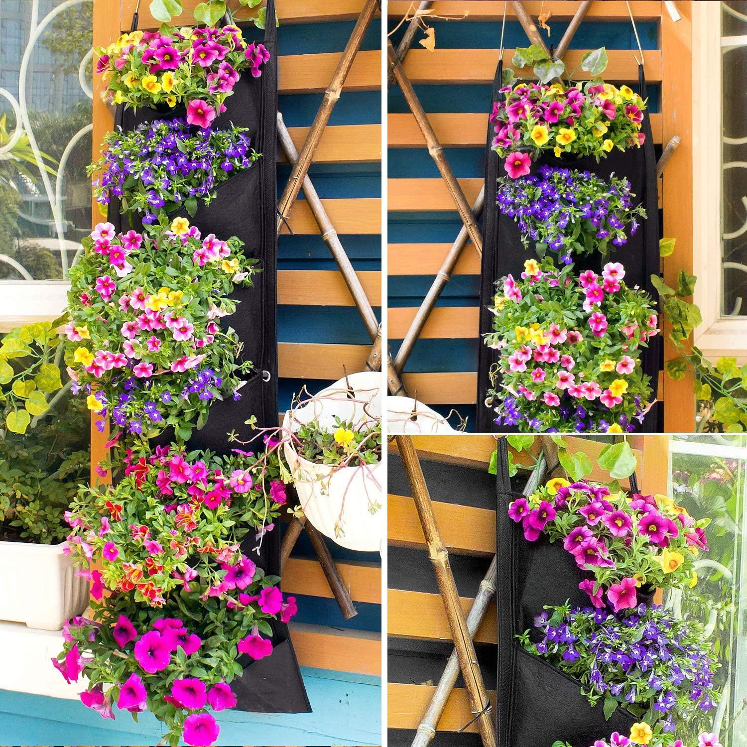 Vertical Hanging Garden Flower Pots - fydaskepas